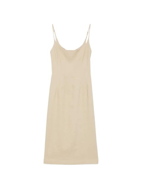 Alysi spaghetti-strap midi dress - Neutrals - zdjęcie produktu nr 1