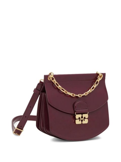 GANNI Apo-G cross body bag - Red