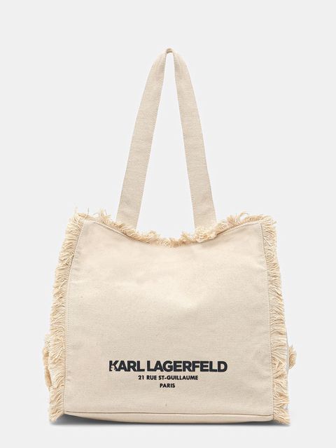 Karl Lagerfeld torebka tote damska bawełniana K/RSG - zdjęcie produktu nr 2