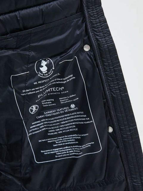 Save The Duck kurtka DALEA damska kolor czarny zimowa D41263W.JADE19