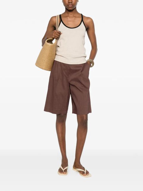 PINKO tailored shorts - Brown - zdjęcie produktu nr 2