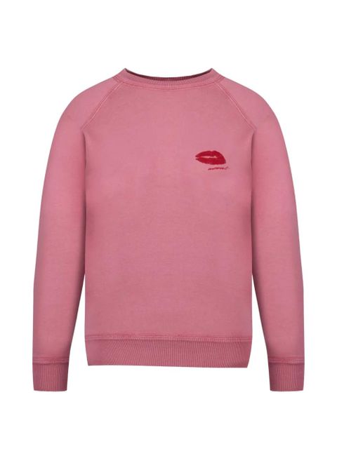 ISABEL MARANT Millyny lip-print sweater - Pink - zdjęcie produktu nr 1
