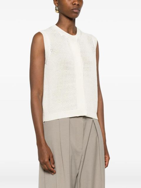 Max Mara knitted cardigan - Neutrals