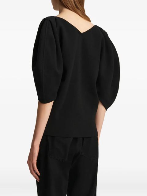 KHAITE Venus top - Black