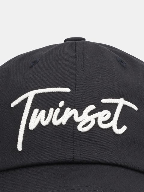 Twinset czapka z daszkiem bawełniana - zdjęcie produktu nr 1