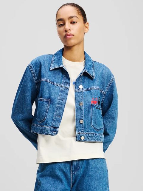 Karl Lagerfeld kurtka jeansowa IKON - zdjęcie produktu nr 1