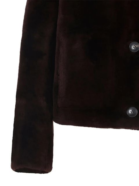 Yves Salomon faux-fur jacket - Brown - zdjęcie produktu nr 1