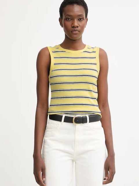 Tommy Hilfiger top damski bawełniany - zdjęcie produktu nr 2