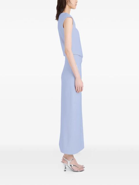 Proenza Schouler Damea midi dress - Blue