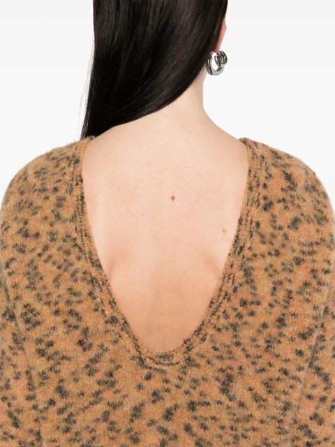 Ba&Sh Leopold sweater - Brown