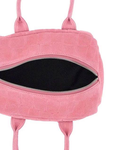 Marge Sherwood Soft Bowling crocodile-effect tote bag - Pink