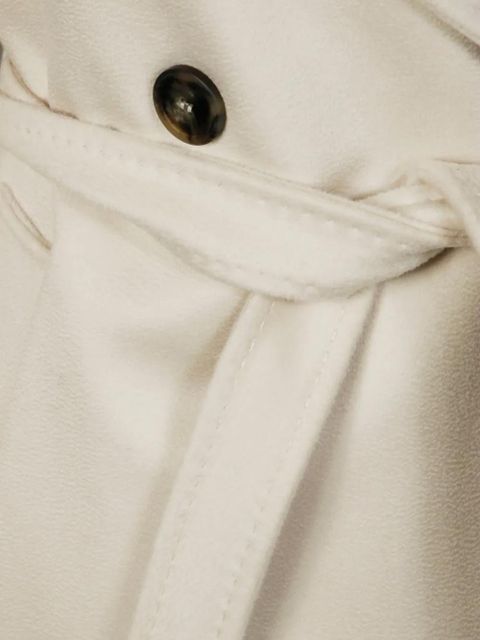 Weekend Max Mara Resina button-belted coat - Neutrals