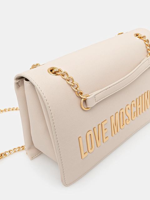 Love Moschino torebka kolor beżowy JC4192PP1NKD0110