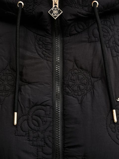 Guess kurtka IVY kolor czarny V5YL03 WHEB2 - zdjęcie produktu nr 2