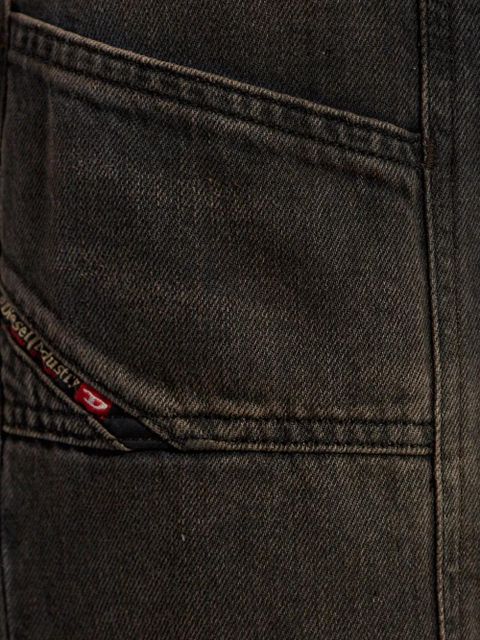 Diesel D-Akii front-pockets jeans - Black