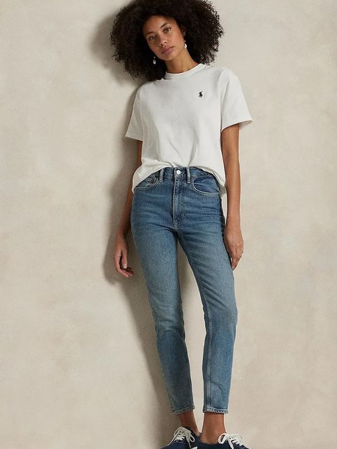 Polo Ralph Lauren t-shirt bawełniany damski kolor biały 211967104 - zdjęcie produktu nr 2