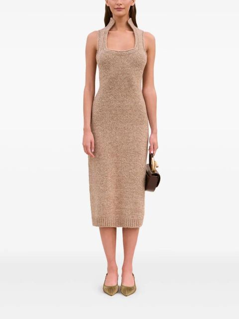 Cult Gaia Casey knitted dress - Neutrals