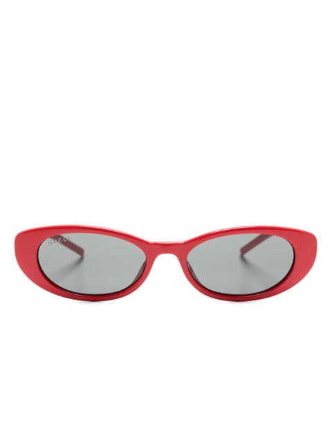 Gucci Eyewear cat-eye sunglasses - Red - zdjęcie produktu nr 1
