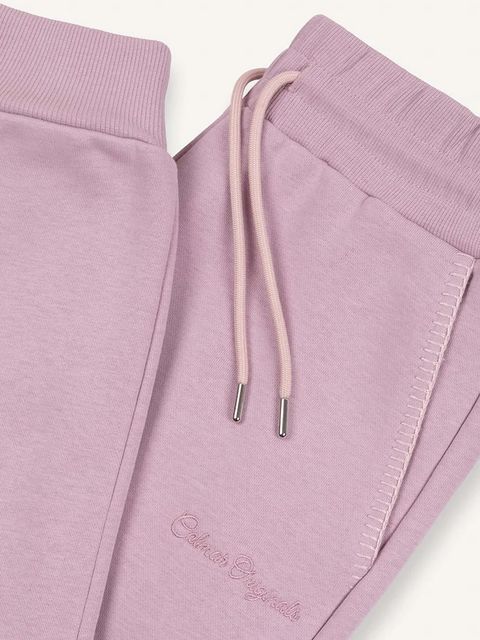 Colmar spodnie dresowe damskie kolor różowy gładkie 9254.3ZN