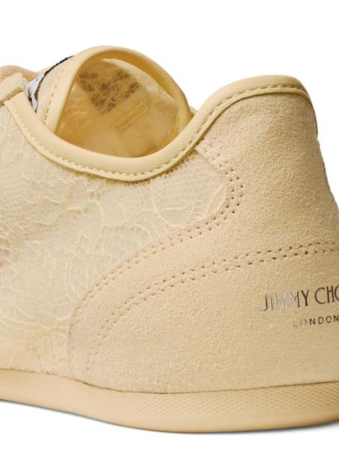 Jimmy Choo Sunny F lace sneakers - Neutrals