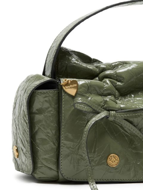 Acne Studios drawstring gathered shoulder bag - Green