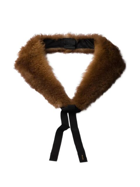 Prada shearling collar - Brown - zdjęcie produktu nr 1