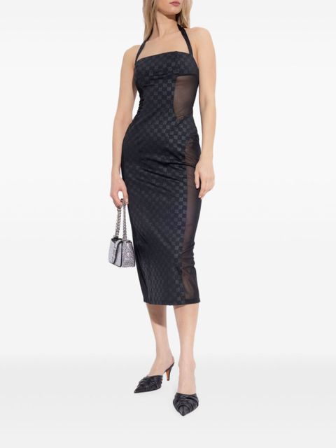MISBHV logo-print midi dress - Black - zdjęcie produktu nr 2