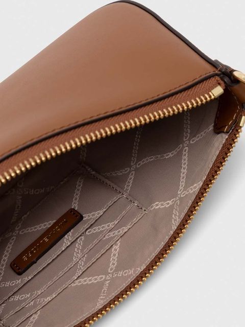 MICHAEL Michael Kors torebka skórzana kolor brązowy