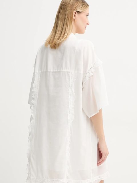 ISABELLE BLANCHE sukienka z domieszką jedwabiu - zdjęcie produktu nr 2