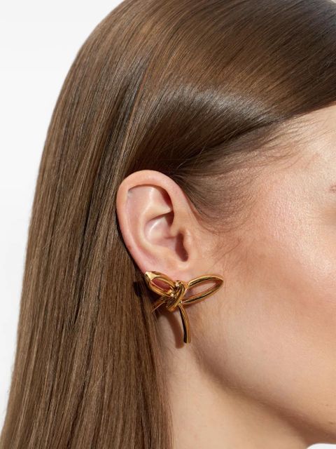 Marni bow-embellished earrings - Gold - zdjęcie produktu nr 1