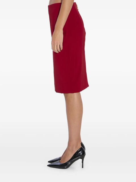 Saint Laurent straight-hem pencil skirt - Red - zdjęcie produktu nr 2