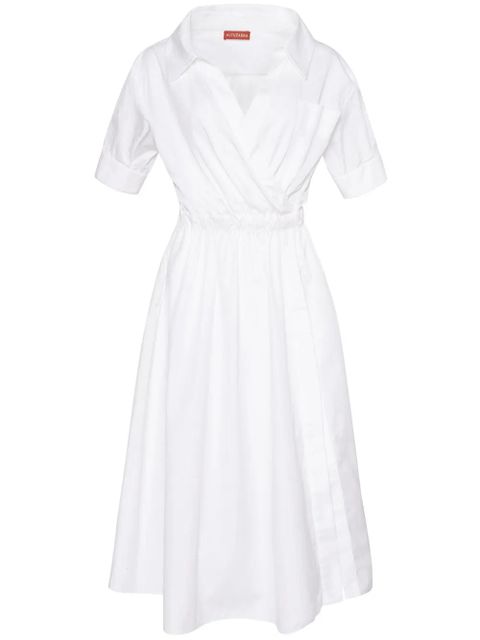 Altuzarra Lydia V-neck dress - White - zdjęcie produktu nr 1