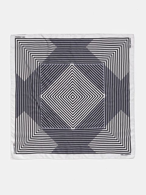 Karl Lagerfeld chusta jedwabna - zdjęcie produktu nr 1