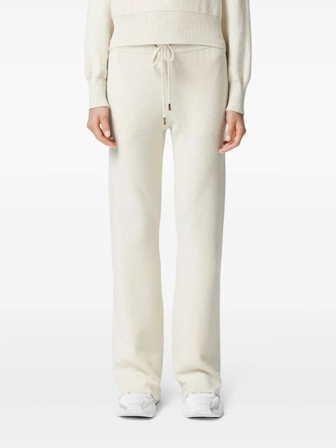 Versace flared towel track pants - Neutrals