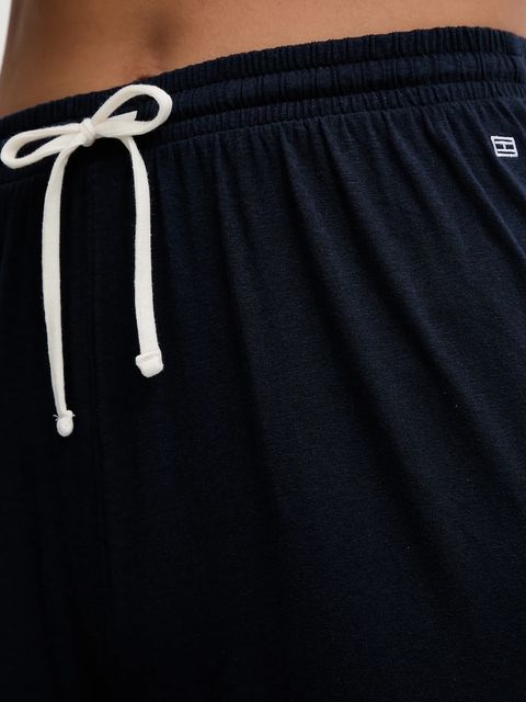 Tommy Hilfiger piżama damska kolor granatowy UW0UW06142