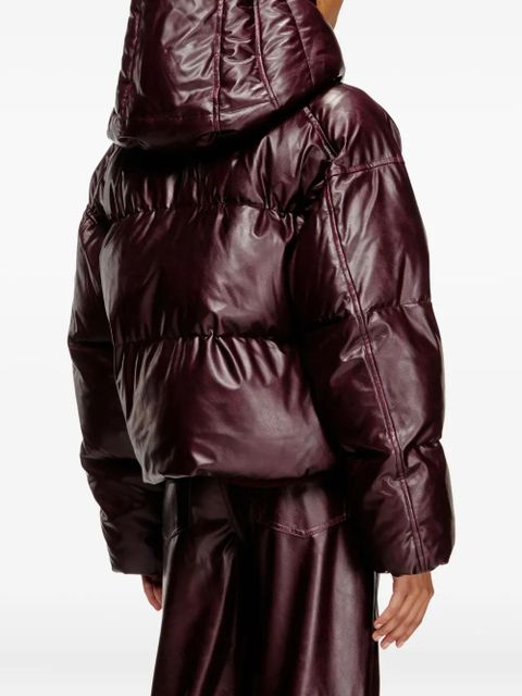 Diesel Fr-W-Illey hooded jacket - Purple