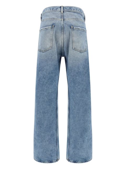 Maison Margiela contrast-pocket straight-leg jeans - Blue