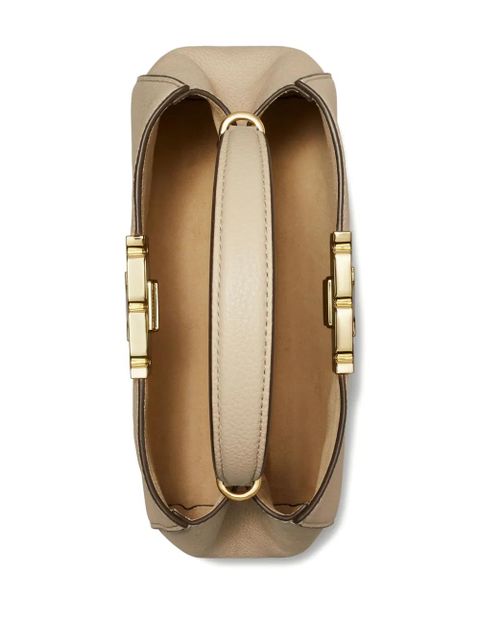 Tory Burch double-T logo satchel - Neutrals