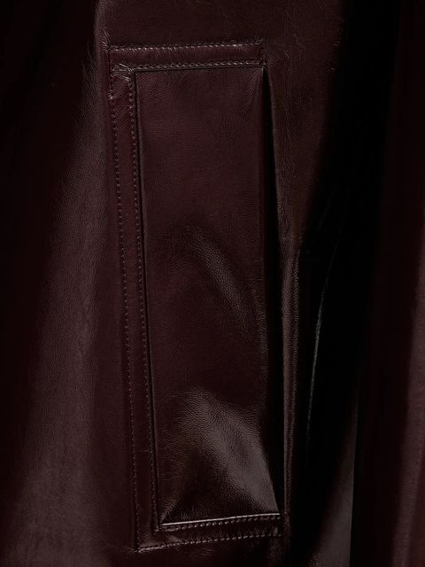 Marc Aurel kurtka kolor bordowy przejściowa oversize 3949-2020-93454