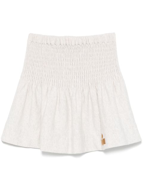 MARANT ÉTOILE Pacifica mini skirt - Neutrals