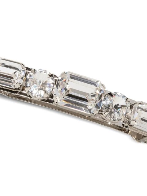 Jennifer Behr crystal-embellished barrette - Silver