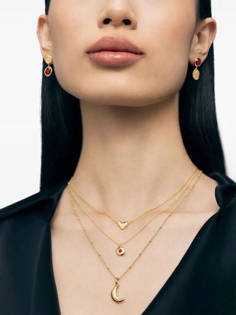 Monica Vinader Lucky earrings - Gold