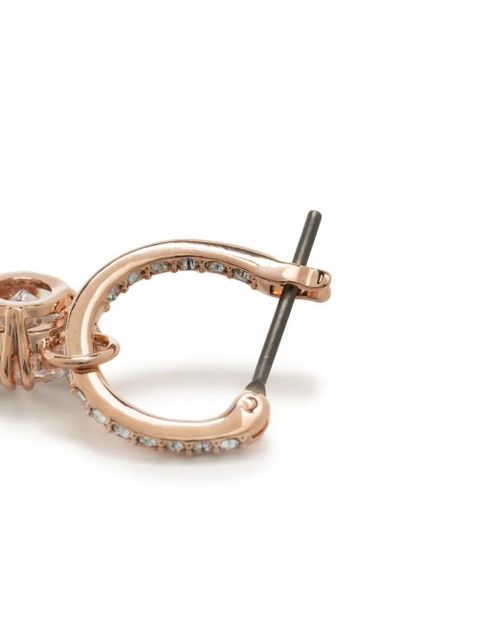 Swarovski Stilla drop earrings - White