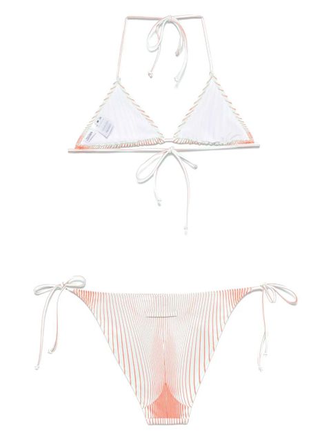 Jean Paul Gaultier Pinstripe Body Morphing bikini - Green - zdjęcie produktu nr 2