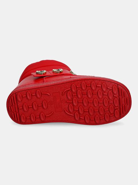 Love Moschino śniegowce kolor czerwony JA24182G1NISD50A