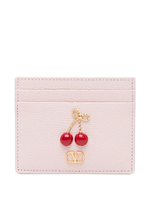 Valentino Garavani Cherryfic cardholder - Pink - zdjęcie produktu nr 1