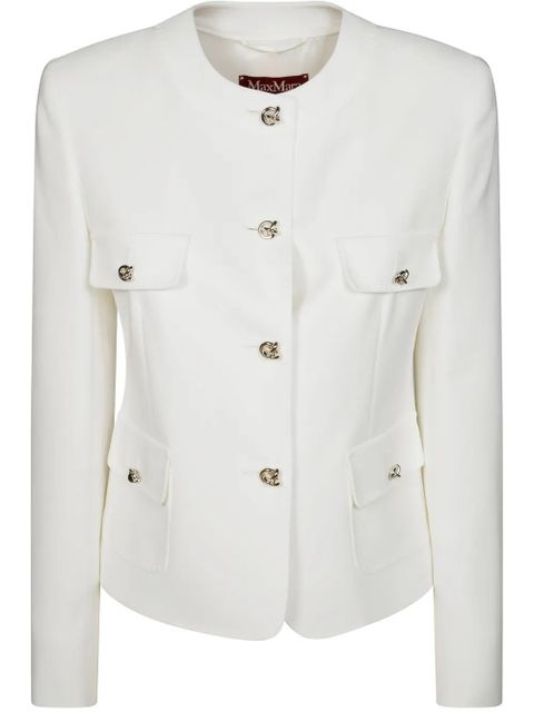 Max Mara collarless jacket - White - zdjęcie produktu nr 1