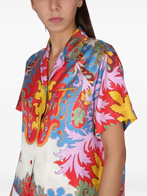 ETRO floral-print shirt - White
