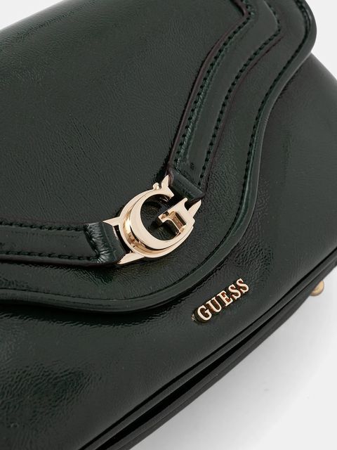 Guess torebka DEA kolor zielony HWTG79 93200