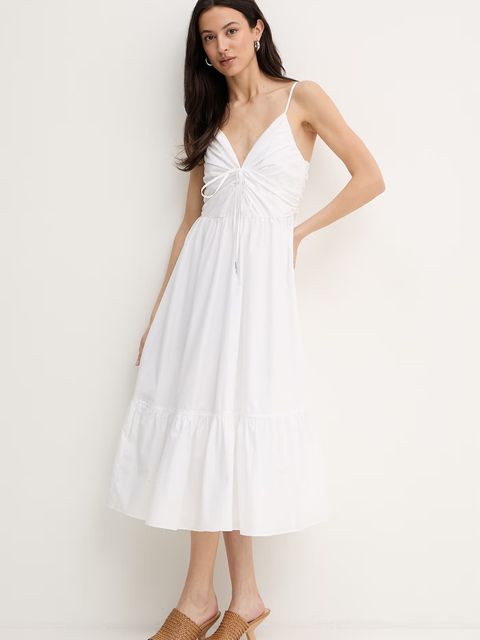 MICHAEL Michael Kors sukienka bawełniana - zdjęcie produktu nr 1